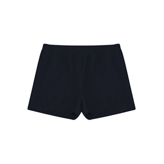 MSemis Kids Girls Athletic Boxer Shorts for Swimming Dancing Gymnastics Active Boyshorts Black 12