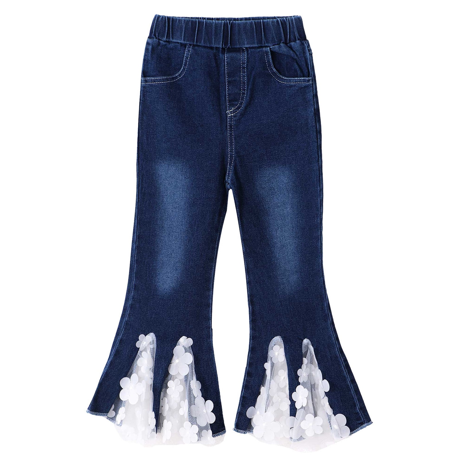 Girls Jeans Stretch Jeans Cute Jeans For Kids MSemis Kids Girls