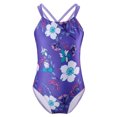 thumbnail image 1 of MSemis Kids Girls' Floral Printed One Piece Swimsuits, 1 of 3