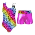 thumbnail image 2 of Freebily Kids Girls Sleeveless Cross Back Gymnastic Leotard Unitard 2 of 14