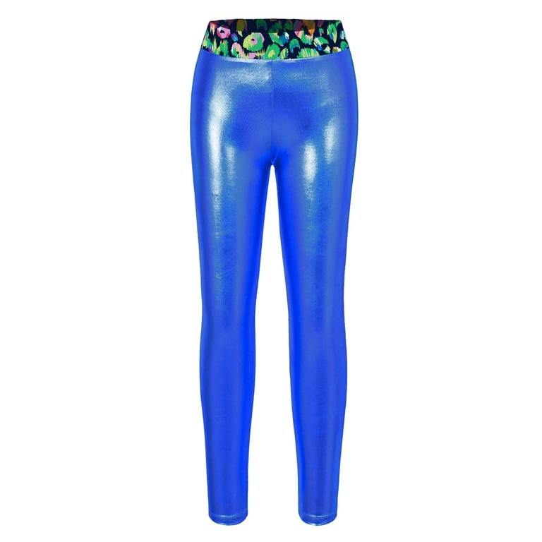 Girls metallic pants sale