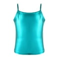 thumbnail image 1 of MSemis Kids Girls Shiny Metallic Camisole Tank Top Jazz Dance Athletic Tee Shirts 4-14Y, 1 of 7