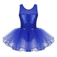 thumbnail image 1 of MSemis Kids Girls Sleeveless Sequins Ballet Dance Tutu Dress, 1 of 7