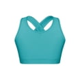 thumbnail image 1 of MSemis Kids Girls Tank Top Gymnastics Dance Workout Crop Top Mint Green 8, 1 of 4