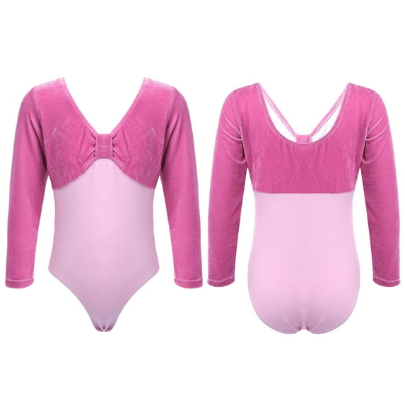 MSemis Kids Toddler Girls Ballet Latin Dance Gymnastics Leotards