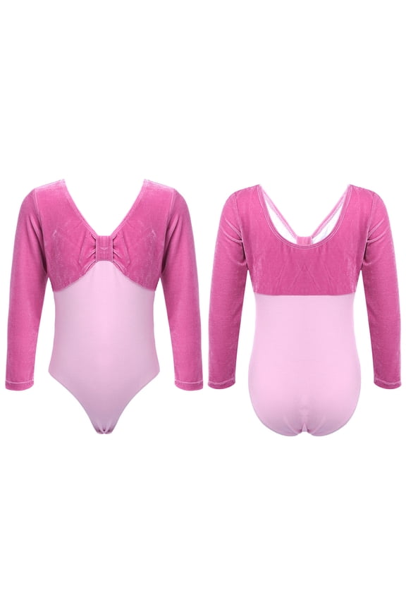 Kids Toddler Girls Ballet Latin Dance Gymnastics Leotards