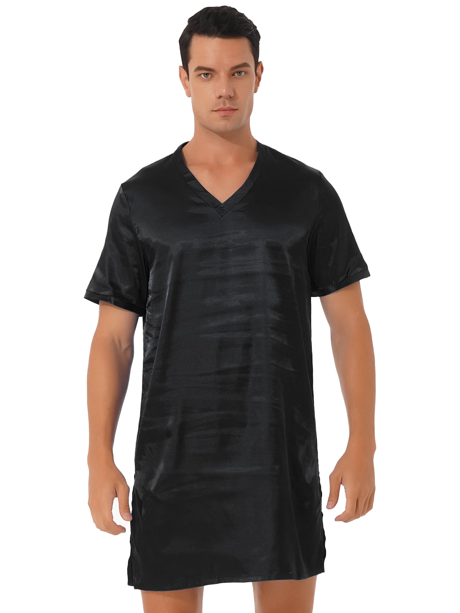 Nipin Blossom Midnight Men's Long Sleeve Dress Shirt
