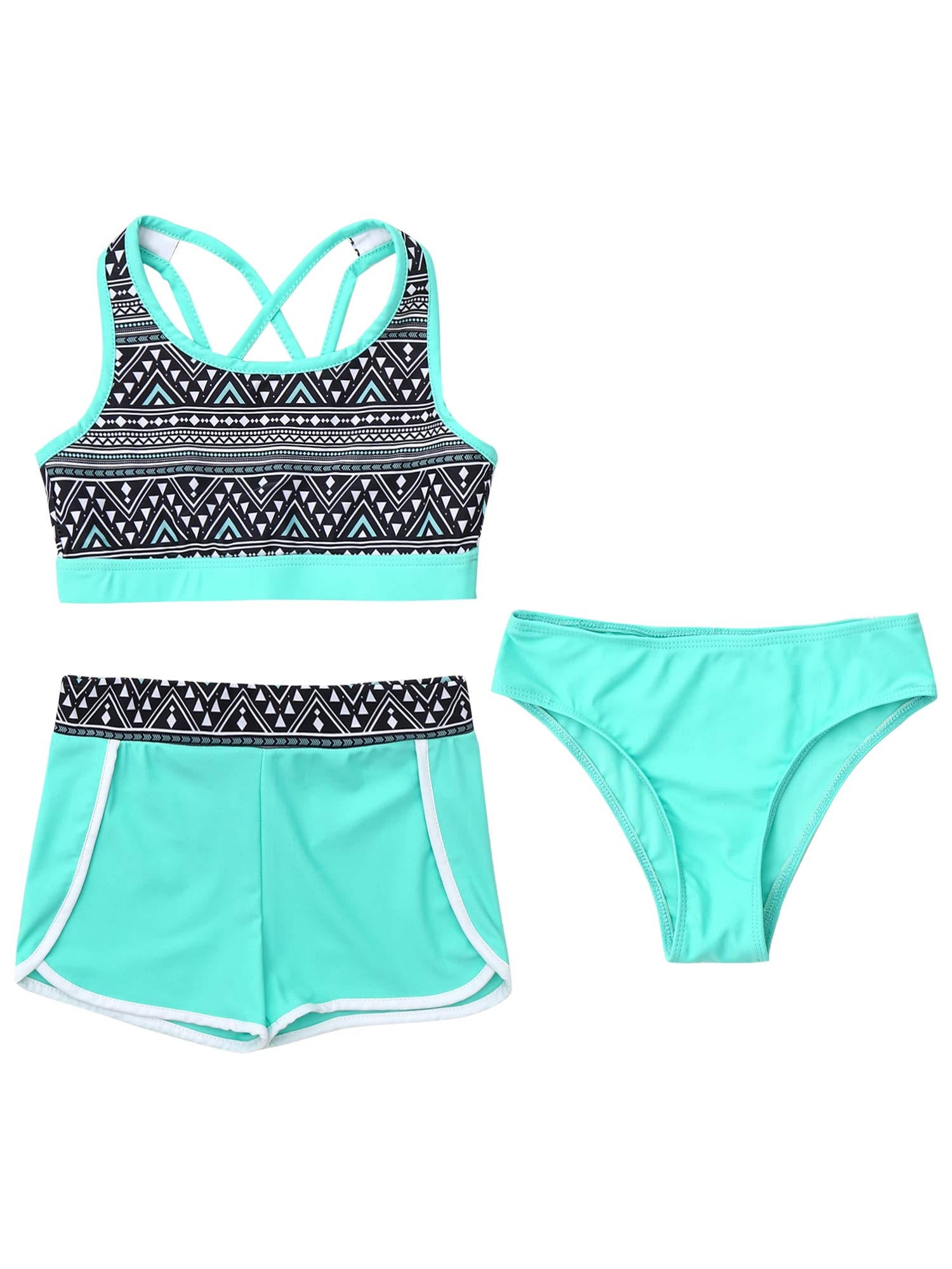 Big Chill Girls Tankini Set main image 1