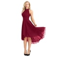 thumbnail image 1 of MSemis Woman's Chiffon Wedding Bridesmaid Dress Evening Party Prom Gown, 1 of 4