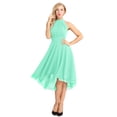 thumbnail image 1 of MSemis Woman's Chiffon Wedding Bridesmaid Dress Evening Party Prom Gown, 1 of 7