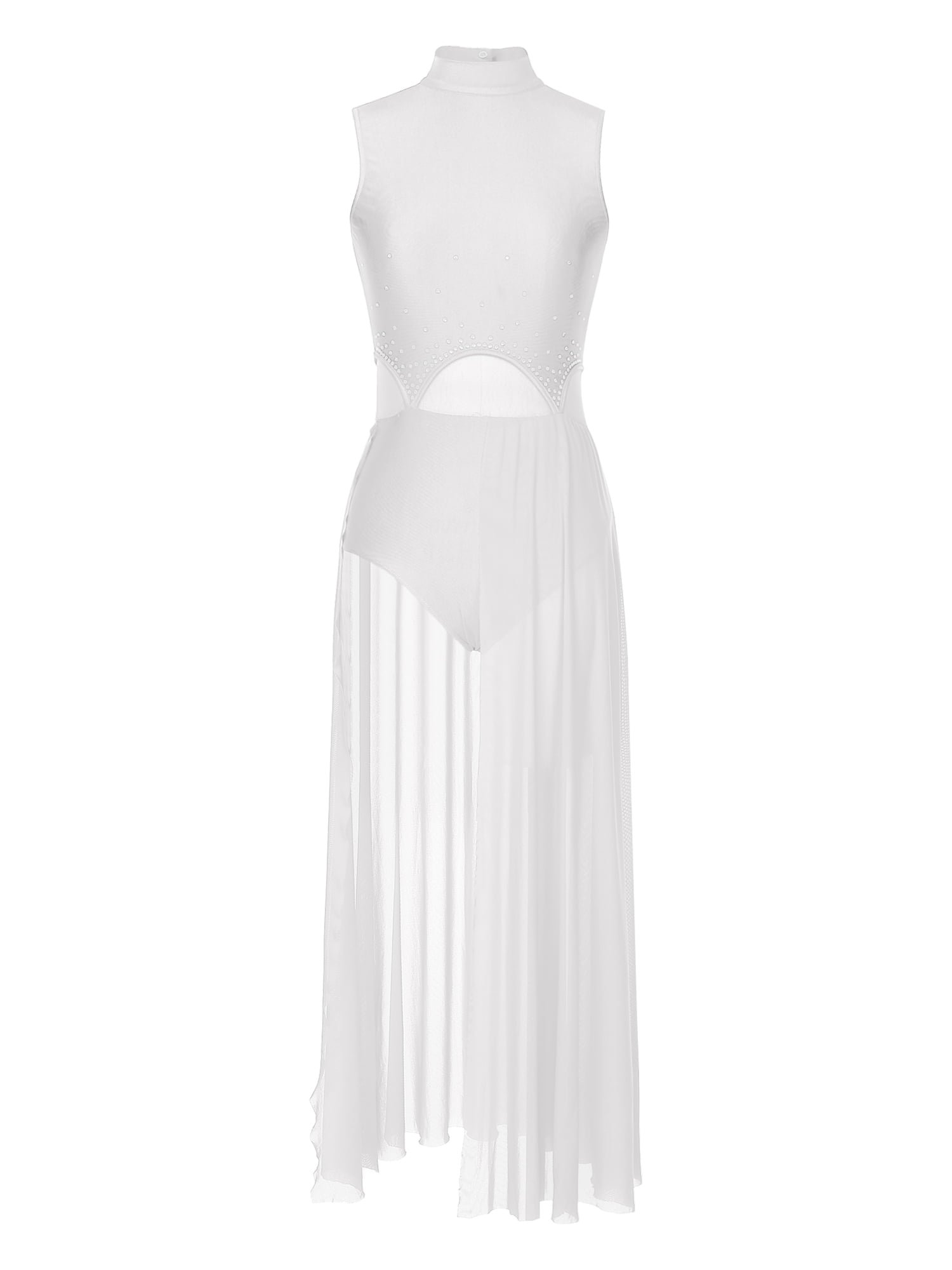 dance mesh dress Garden of Eden Long Sleeve Mesh Dress