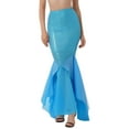 thumbnail image 1 of MSemis Women's Sequined Mermaid Tail Long Skirt Dance Dress Party Maxi Skirt, 1 of 5