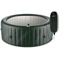 thumbnail image 1 of MSpa Round Inflatable Bubble Spa, 4-6 Person Hot Tub w/LED Lights, Meteor, 1 of 13