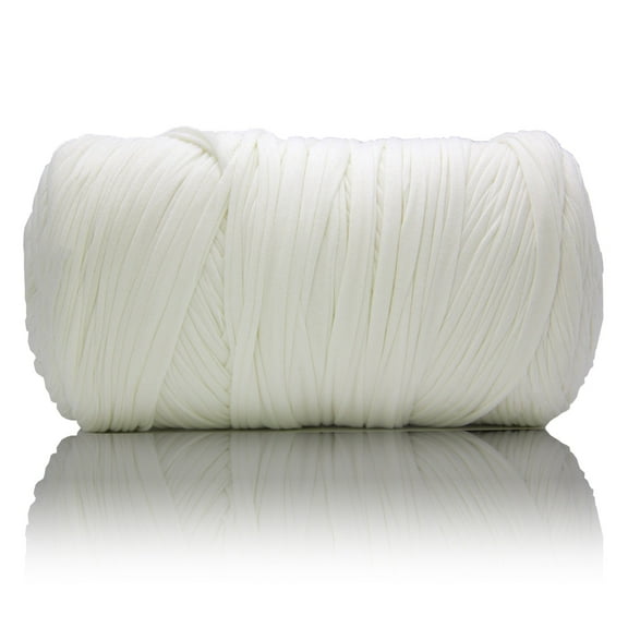 MSyarn 400 g Cotton Blend Milk White Yarn, 110 m