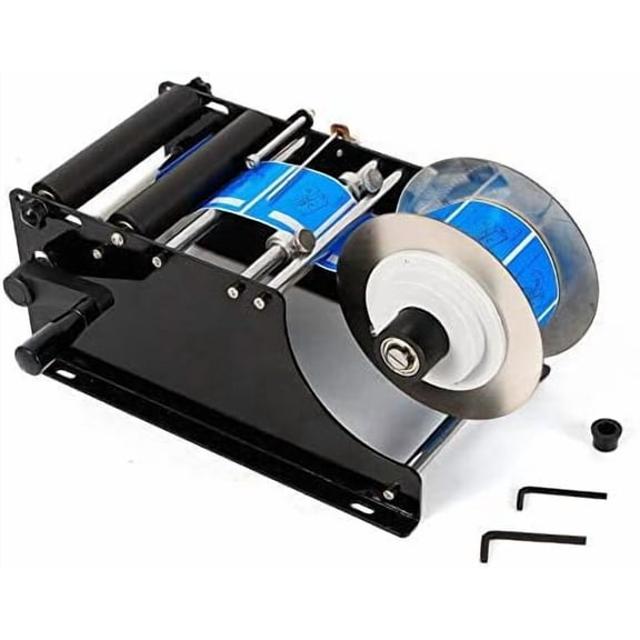 MT-30 Manual Round Labeling Machine 30pcs/min Bottle Label Applicator 10-110 mm Label Width Adjustable Labeler Label Applicator Machine$$Electronics Other