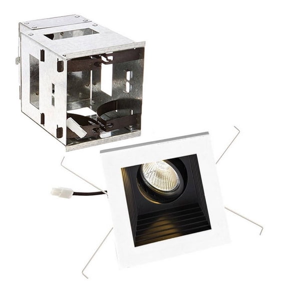 MT-3LD111R-F940-BK-WAC Lighting-Mini Multiple Spots 1 LED Remodel and New Construction with Trim-Black Finish-25 Beam Spread-4000 Color Temperature