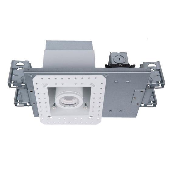 MT-4110L-940-WTWT-WAC Lighting-Silo Multiples - 13.81 Inch 10W 1 LED New Construction IC-Rated Airtight Housing with Light Engine and Invisible