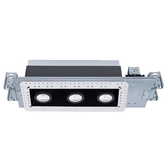 MT-4310L-930-WTBK-WAC Lighting-Silo Multiples - 23.19 Inch 30W 3000K 3 LED New Construction IC-Rated Airtight Housing with Light Engine and Invisible