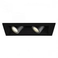 thumbnail image 1 of MT-4LD216N-S40-BK-WAC Lighting-Precision Multiples-32W 90 CRI 2 LED Spot New Construction Housing-7.13 Inches Wide by 6 Inches High-Black Finish-4000, 1 of 2