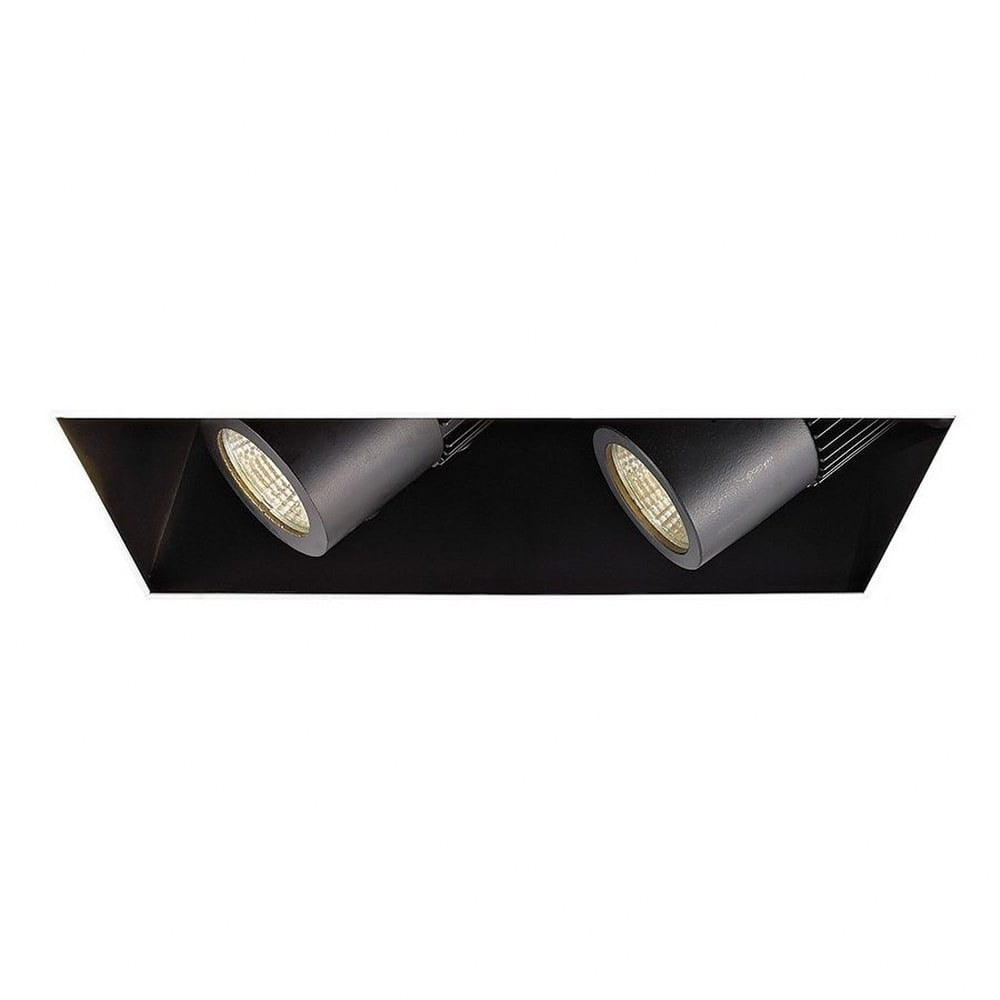White Aluminum 12'' LED Adjustable Recessed Trim