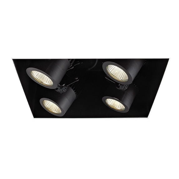 MT-4LD226TL-WT-WAC Lighting-Precision-16W 4 LED Spot Invisible Trim-12.19 Inches Wide by 12.19 Inches High