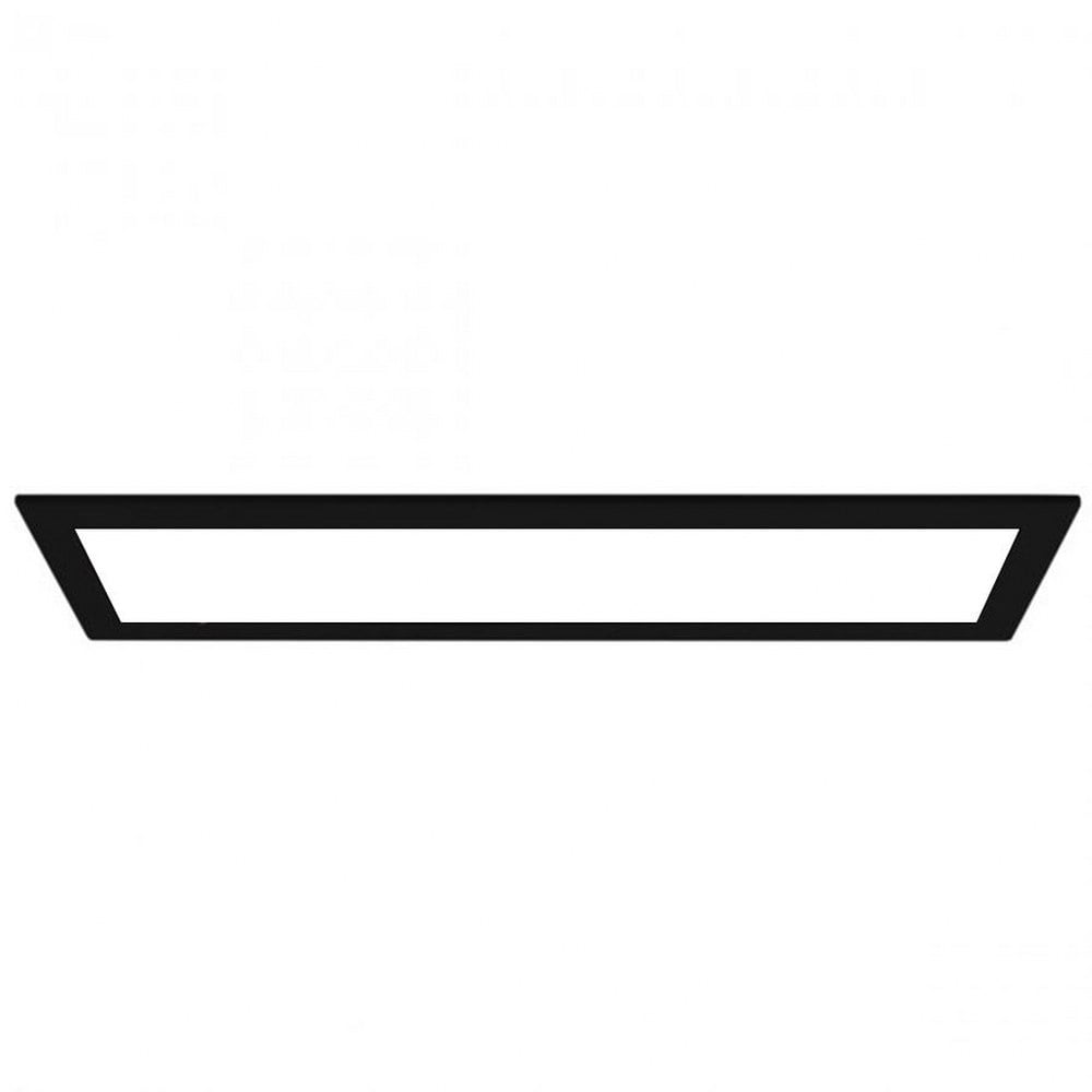 Precision 9.75'' Black Steel LED Outdoor Recessed Trim