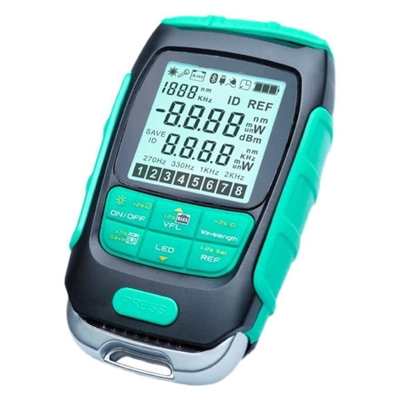 MT-7615/7616 Optical Power Meter 4 In 1 Multifunction Fiber Network/Disconnection/Lan Cable Tester Visual Fault Locator ,Portable