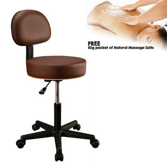 MT Backrest Stool - Chocolate