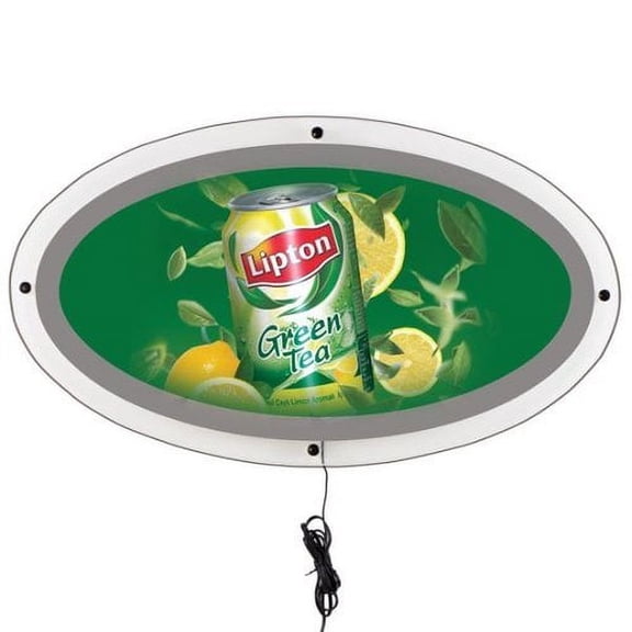 MT Displays Acryled Elliptical for Wall Mounting