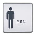 thumbnail image 1 of MT Displays Aluminum Restroom Sign for Men, 1 of 2