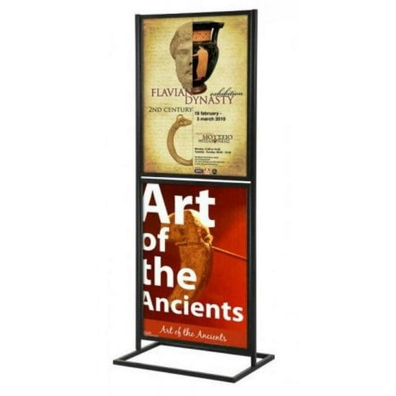 MT Displays Metal Info Board with 2 Tier