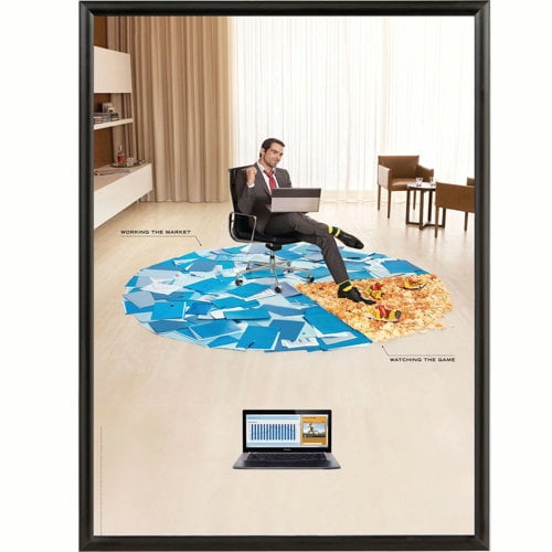 MT Displays Mitered Corner Snap Picture Frame