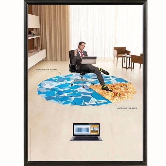 MT Displays Mitered Corner Snap Picture Frame