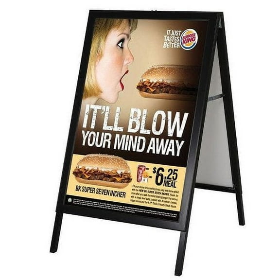 MT Displays Slide-in A Frame