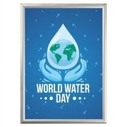 MT Displays Snap Frame 1'' Profile Mitered Corners