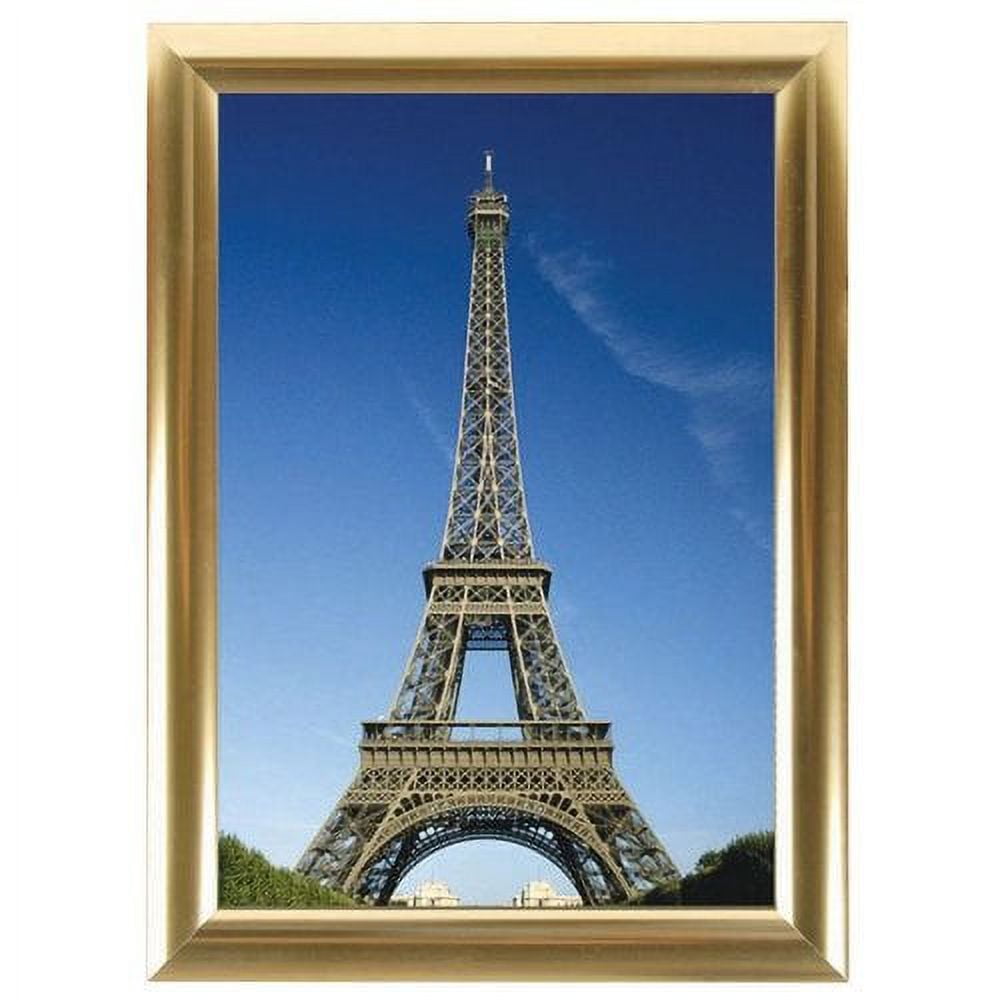 Gold Aluminum Wall Mount Rectangular Poster Frame