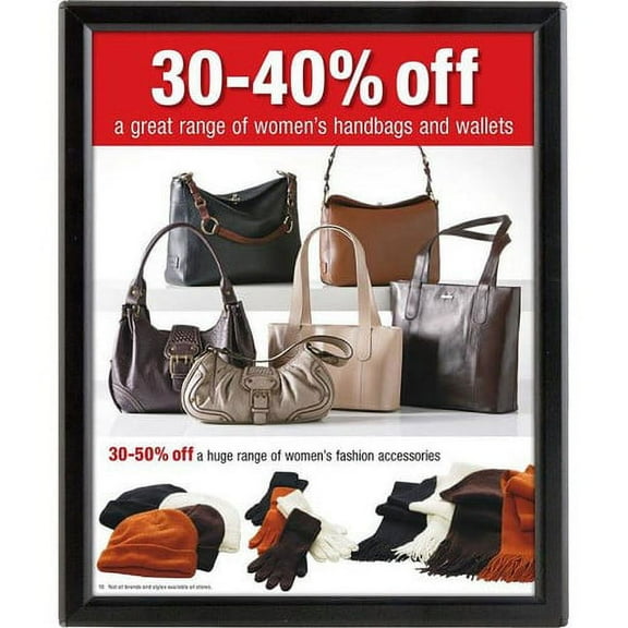 MT Displays Snap Picture Frame with Back Support