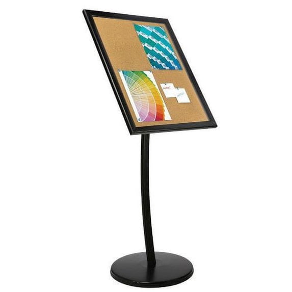 MT Displays Universal Showboard on Curved Post with Cork