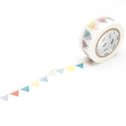 MT EX Series Washi Paper Masking Tape [Produced in Japan] 0.8 in. x 33 ft. Flag