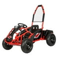 thumbnail image 1 of MT-GK-Mud-1000w-Red 48V 1000W Mud Monster Kids for Electric Go Kart Full Suspension, Red, 1 of 1