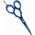 thumbnail image 1 of MT Hair Cutting Stainless Steel Pointed Barber Scissors, 6", Blue, 1 of 3