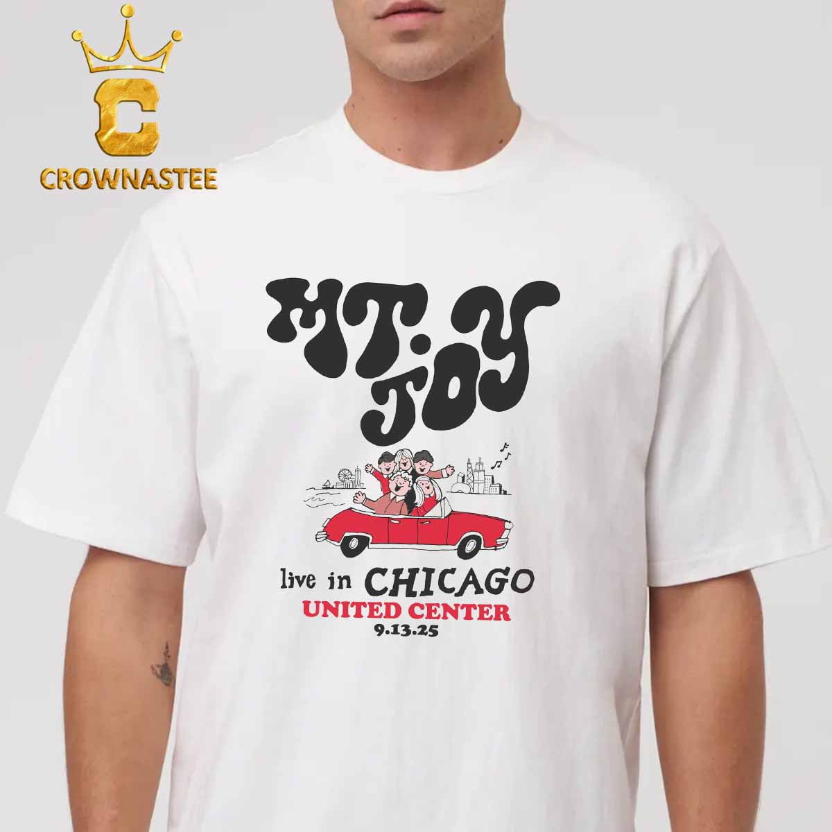 MT Joy Band Chicago IL 2025 United Center On September 13th Classic T