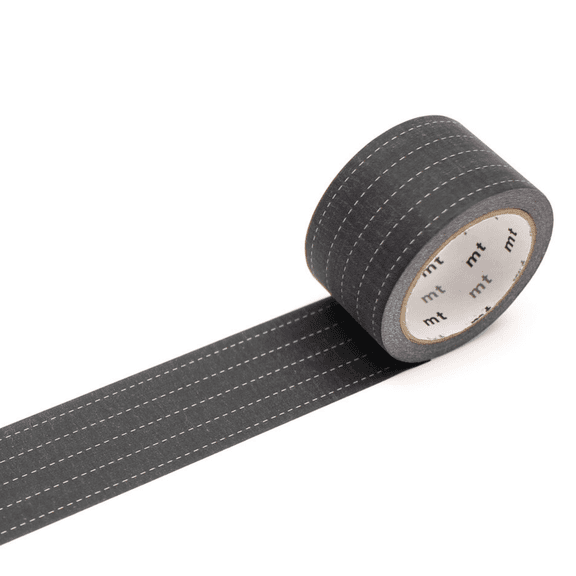 MT Kaku-Kaku Washi Tape for Drawing & Writing [Produced in Japan]: 0.8 in. x 23 ft. (Dotted Line Black)