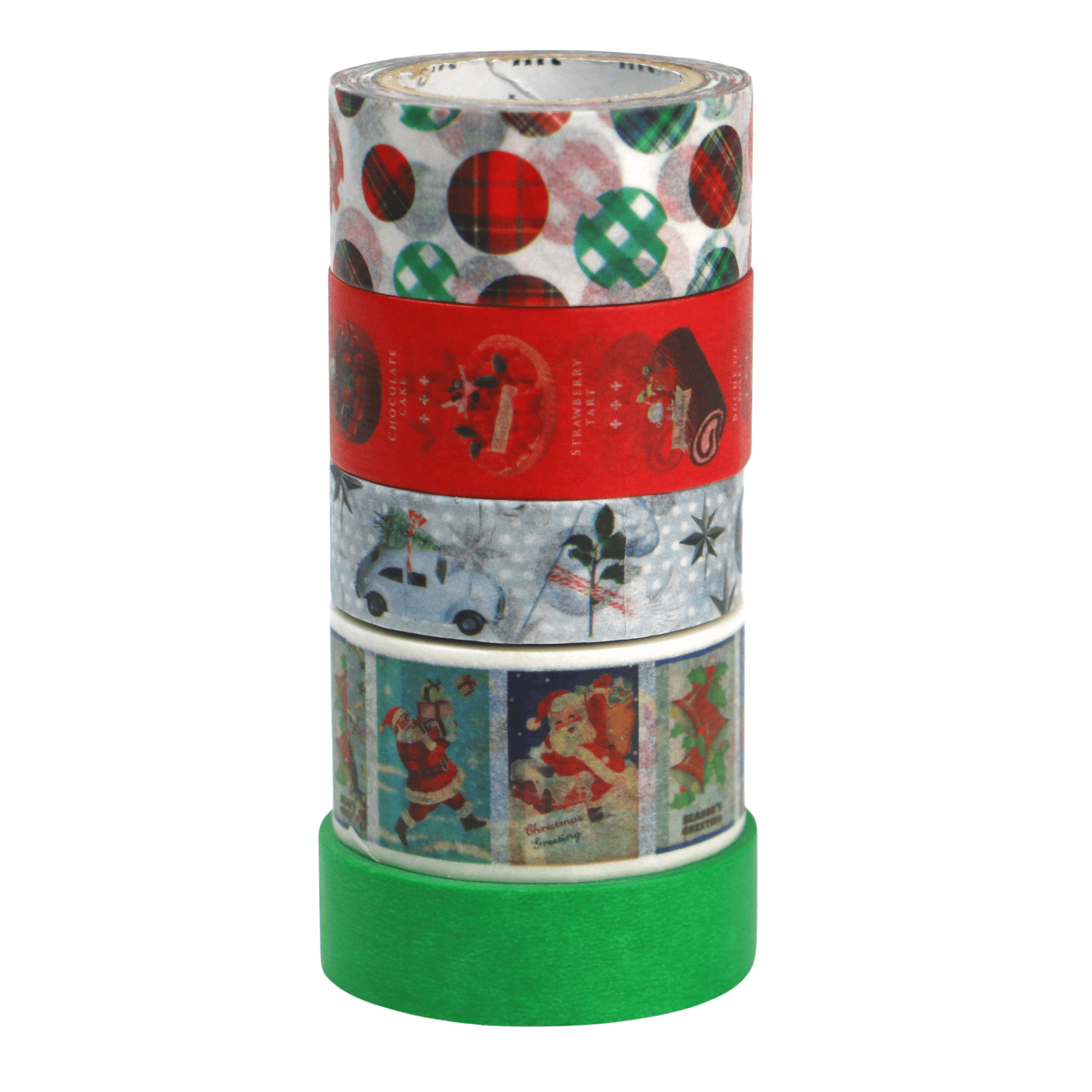 MT Limited Edition Christmas Washi Tape Sets [5-Pack]: 0.8 in. x 23 ft. (Christmas Set 1)