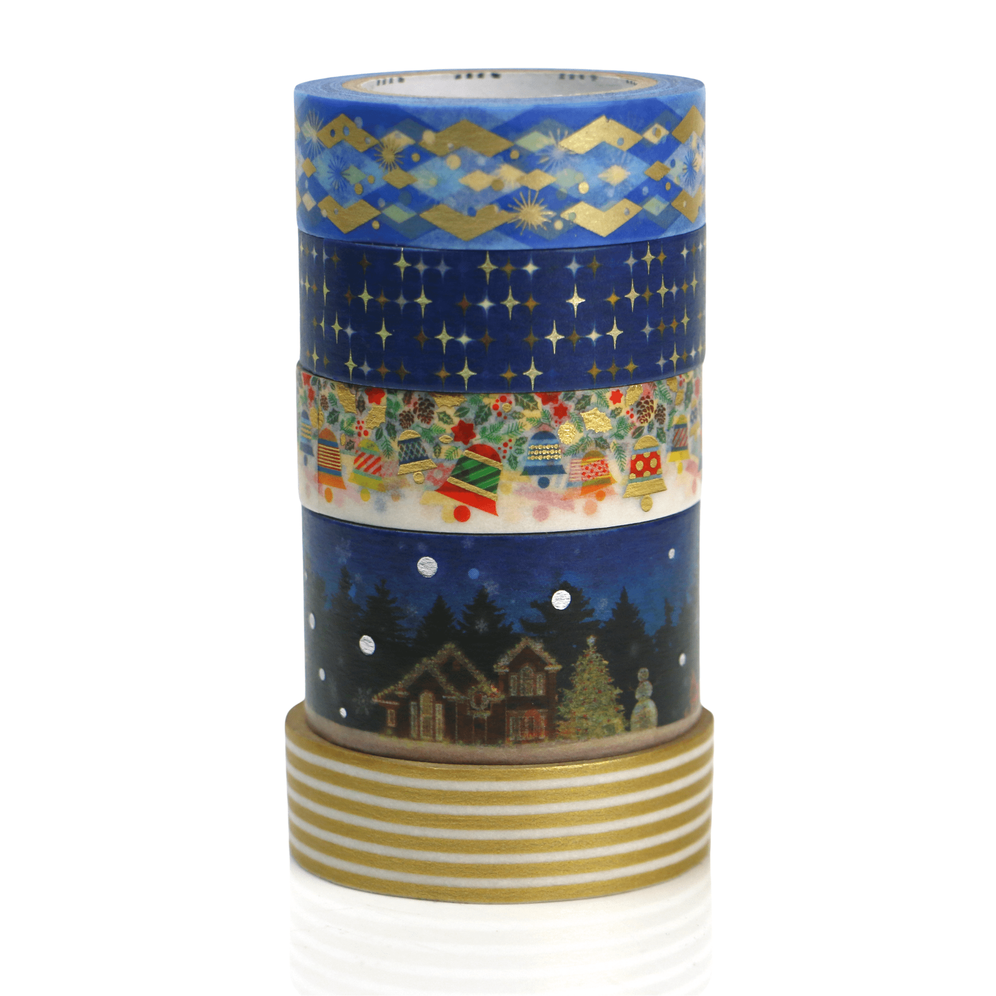 MT Limited Edition Christmas Washi Tape Sets [5-Pack]: 0.8 in. x 23 ft. (Christmas Set 2)