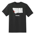 thumbnail image 1 of MT Map Montana Home State Love Montana Home Design Mens Graphic T Shirts for Men Women Black,XL, 1 of 1