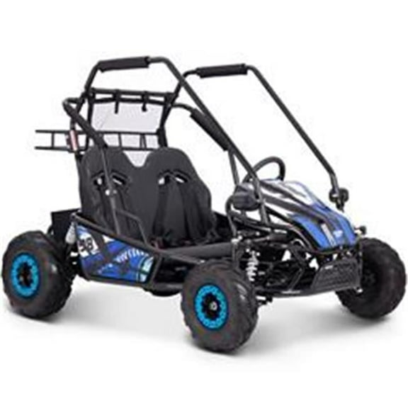 MT-Mud-XL-72v-2000w-Blue Mud Monster XL 60v 2000w Electric Go Kart Full Suspension, Blue