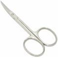 thumbnail image 1 of MT Curved Stainless Steel Nail Scissors, Silver 3.5 inch, 1 of 4