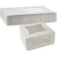 thumbnail image 1 of MT Products White Cake Boxes - 10" x 10" x 5" Bakery Boxes - Pack of 25, 1 of 5