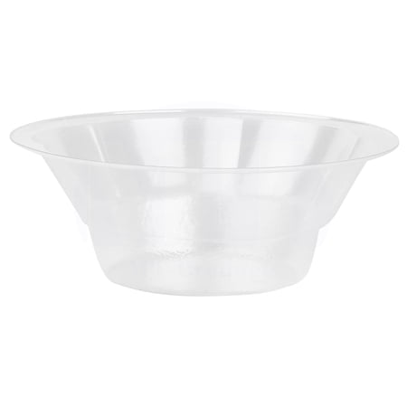 MT Products Clear Disposable Plastic Ice Cream Cups 8 oz - Pack of 75